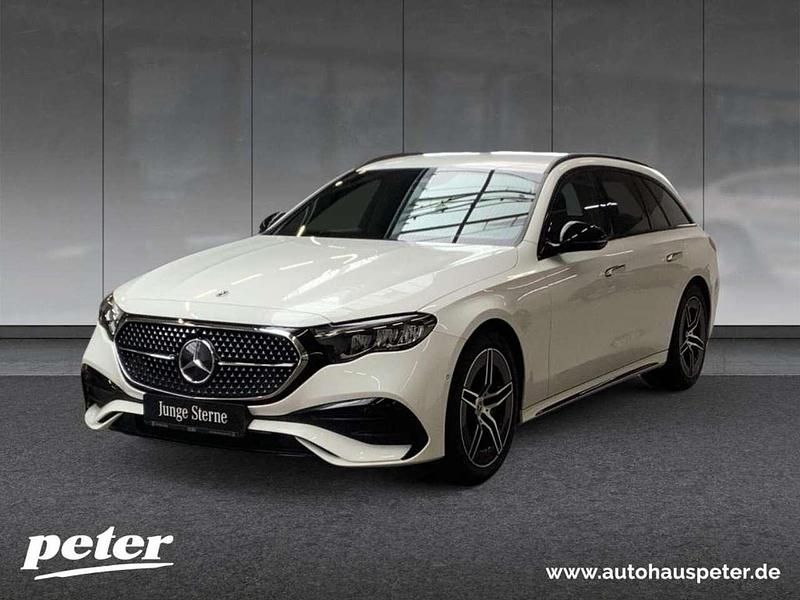 Unilack polarweiß Gebraucht 2023 Mercedes E220 AMG Kombi | 46.810 € (Fairer Preis) - Bild 1/4