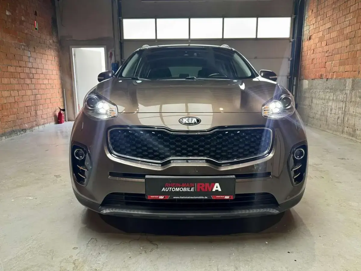 Gebraucht Kia Sportage Platinum Edition 185 PS (136 kW) 2018 (d5u) sand track SUV