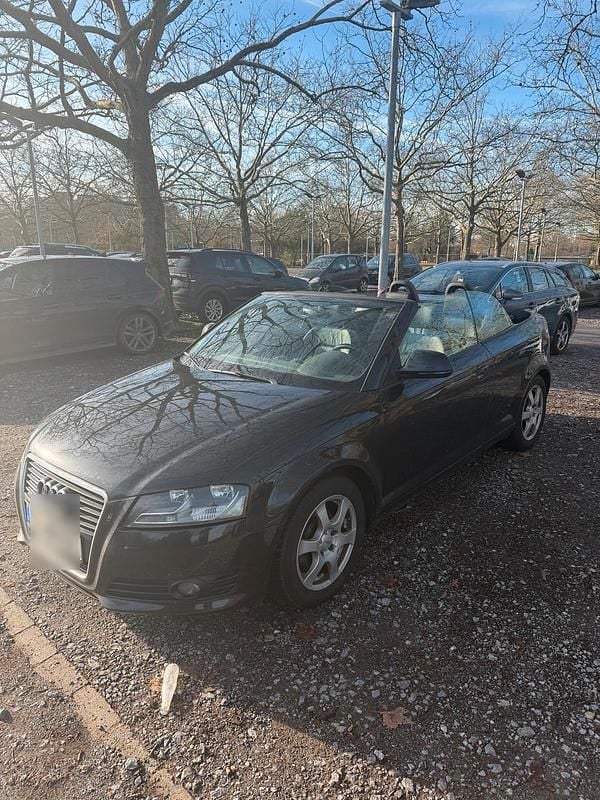 Schwarz Gebraucht 2010 Audi A3 Cabriolet Cabrio | 4.000 € (Guter Preis) - Bild 1/4