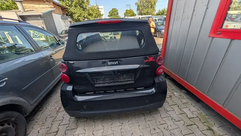 Gebraucht Smart ForTwo Cabrio Basis 71 PS (52 kW) 2007 Silber Cabrio