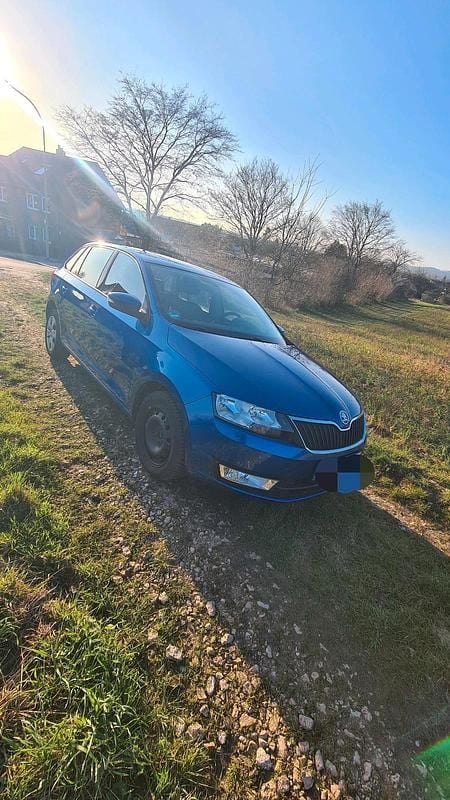 Gebraucht Skoda Rapid 100 PS (73 kW) 2016 Blau Kleinwagen