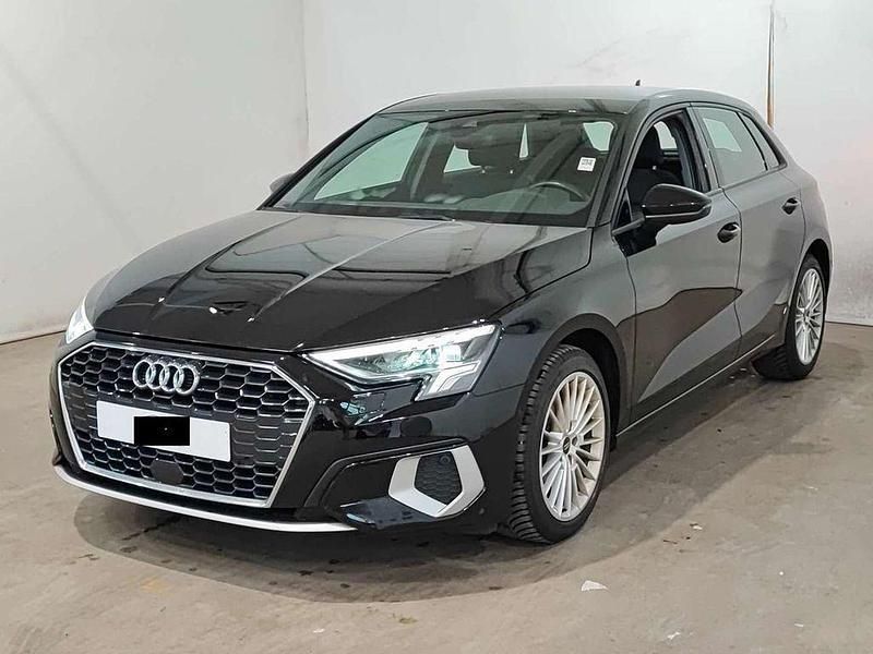 Schwarz Gebraucht 2022 Audi A3 Sportback Advanced Limousine | 22.790 € (Fairer Preis) - Bild 1/4