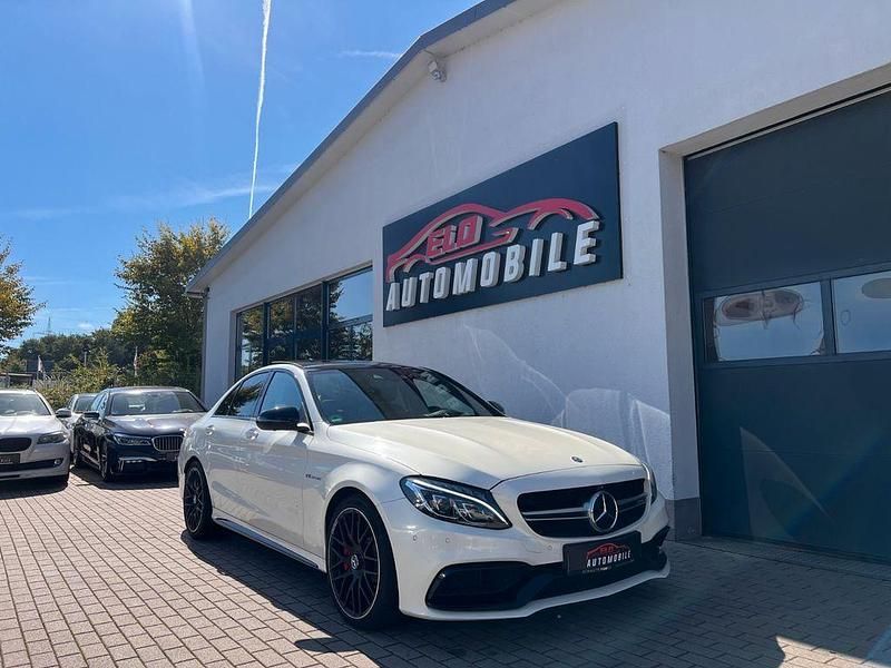 Diamantweiss Gebraucht 2016 Mercedes C63S AMG AMG Limousine | 33.900 € (Teuer) - Bild 1/4