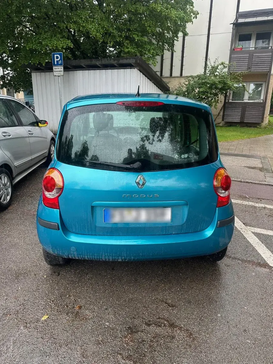 Gebraucht Renault Modus 85 PS (62 kW) 2006 Blau Van / Kleinbus
