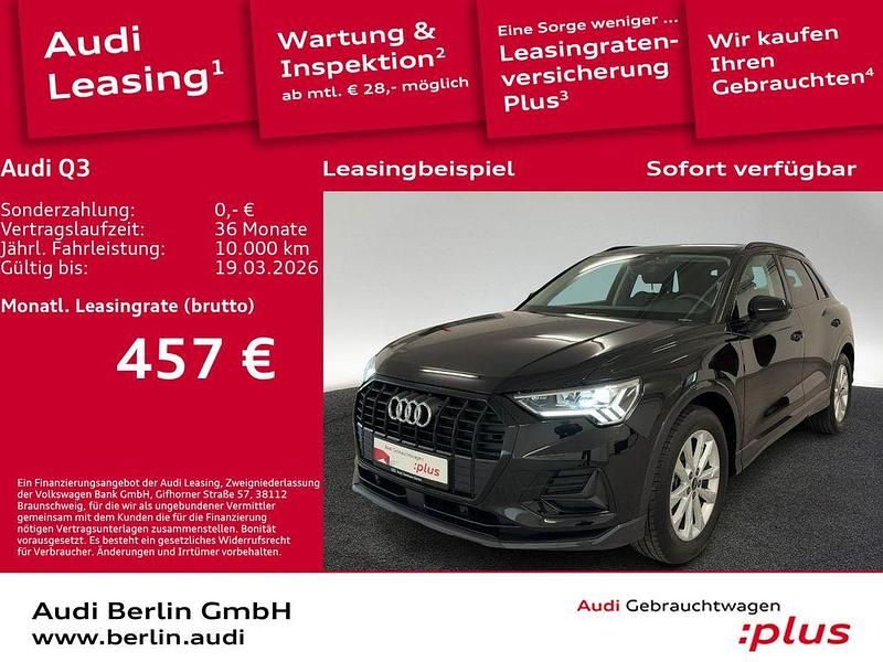 Gebraucht Audi Q3 Advanced Plus 150 PS (110 kW) 2025 Mythosschwarz metallic SUV