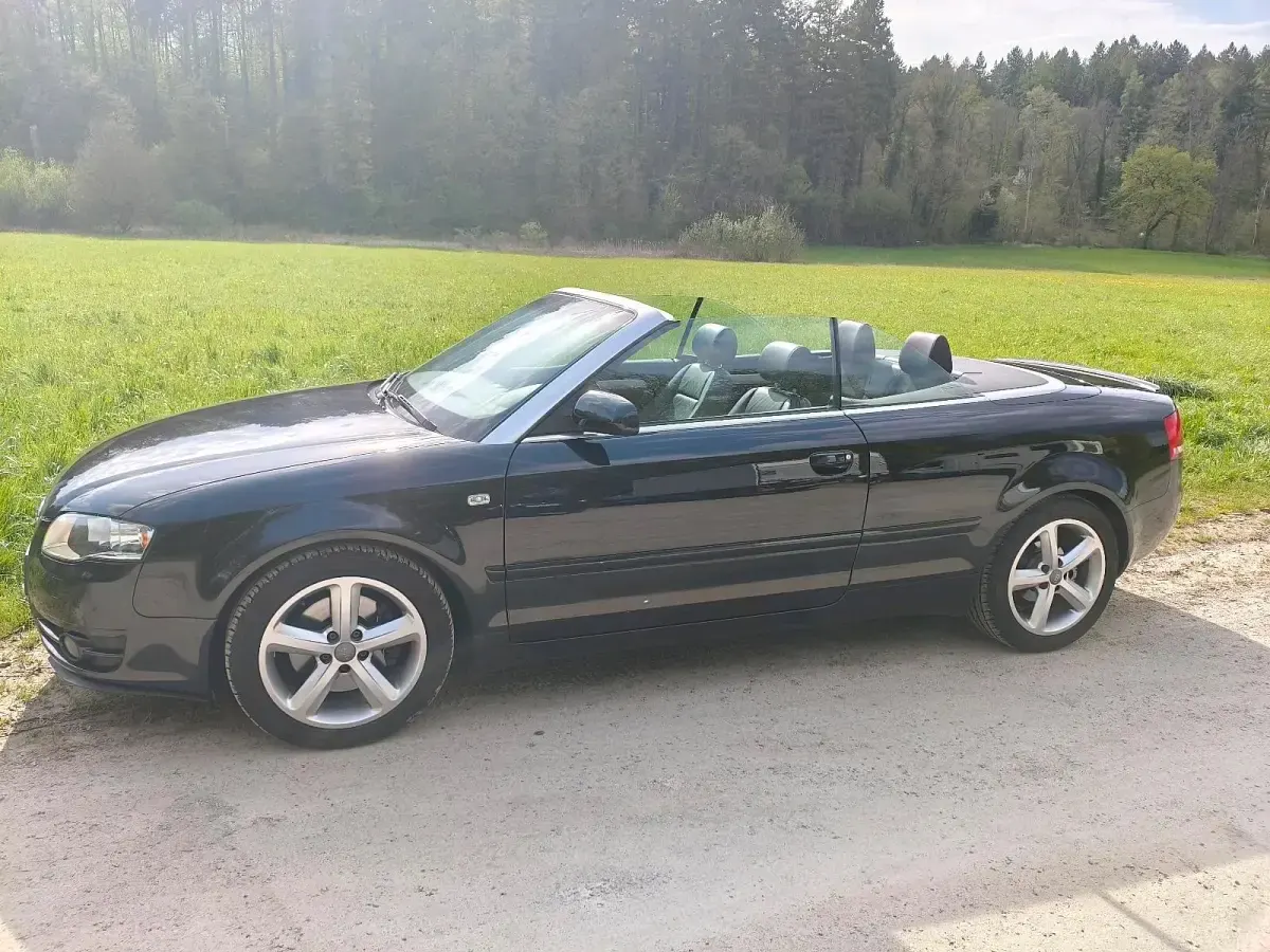 Gebraucht Audi A4 Cabriolet 163 PS (119 kW) 2006 Schwarz Cabrio