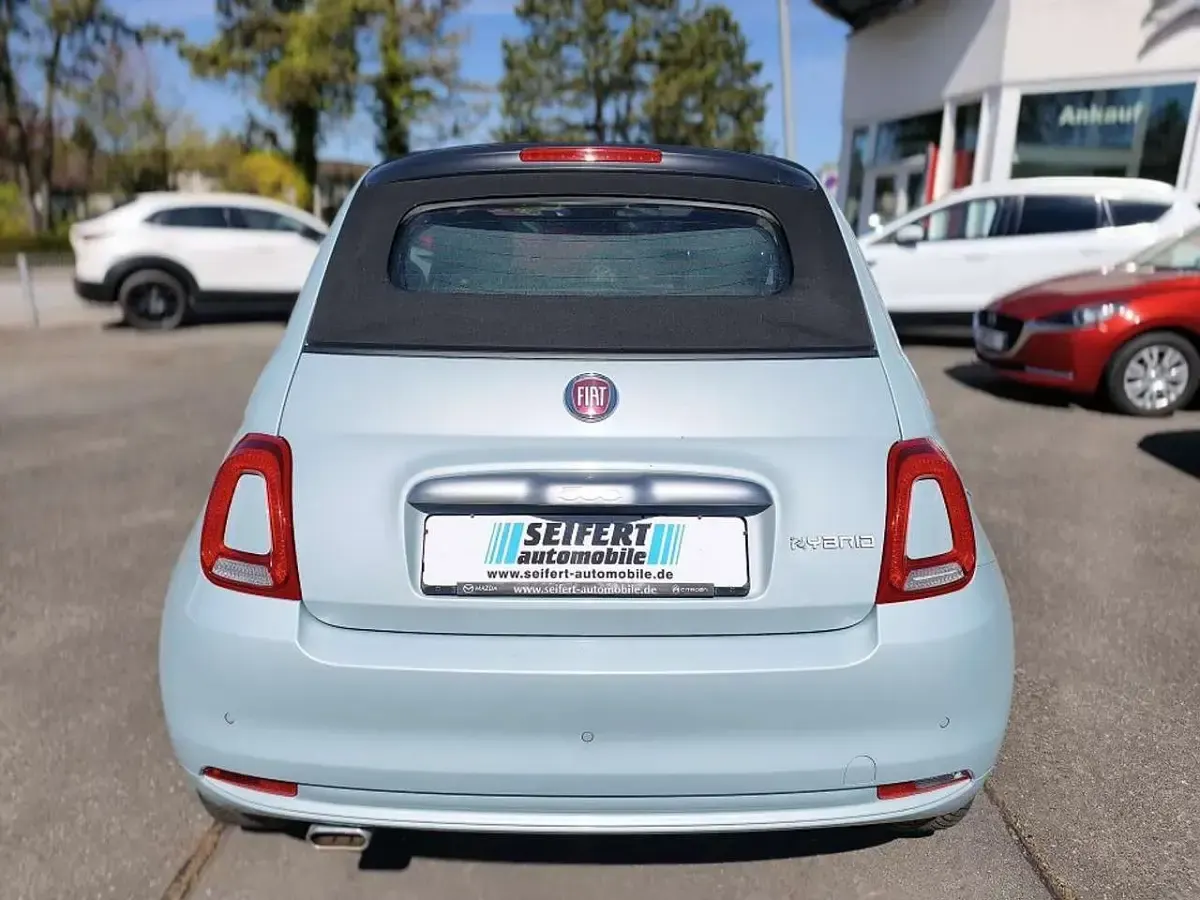 Gebraucht Fiat 500C Launch Edition 69 PS (50 kW) 2020 Colore interno (schwarze seaqu Cabrio