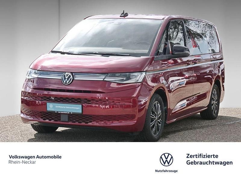 Second-hand VW Multivan Style 150 CP (110 kW) 2022 Roșu Monovolum