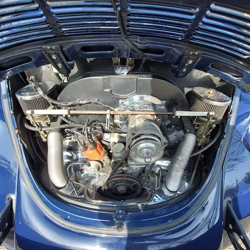 Gebraucht VW Käfer 60 PS (44 kW) 1975 Blau Cabrio