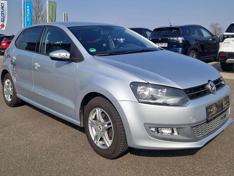 Gebraucht VW Polo Highline 86 PS (63 kW) 2010 Reflexsilber metallic Kleinwagen