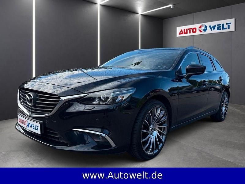 Schwarz Gebraucht 2017 Mazda 6 Kombi | 19.990 € (Teuer) - Bild 1/4