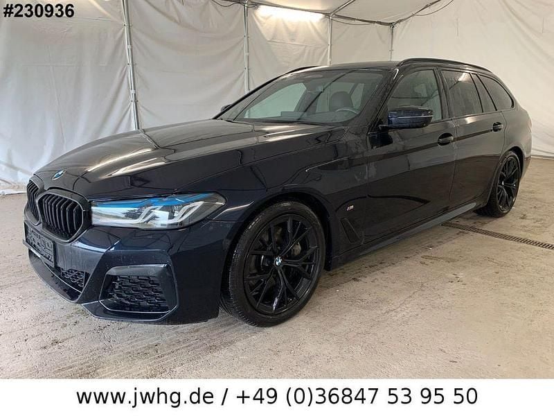 Schwarz Gebraucht 2021 BMW 530 M Sport Limousine | 28.990 € (Superpreis) - Bild 1/4