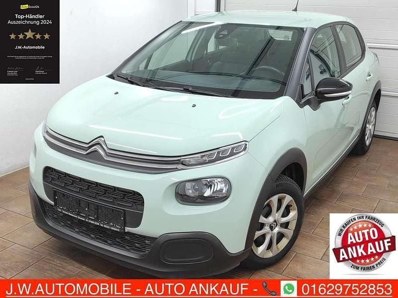 Grün Gebraucht 2020 Citroën C3 Start Kleinwagen | 7.499 € (Guter Preis) - Bild 1/4