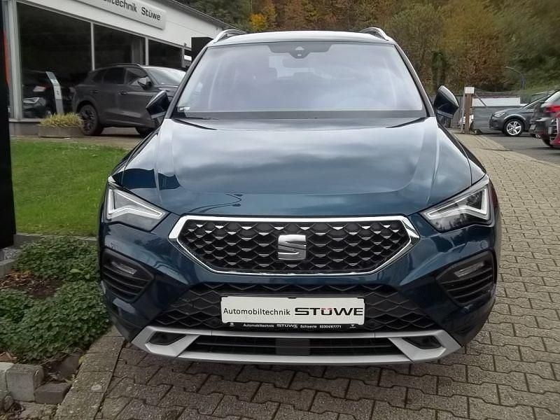 Gebraucht Seat Ateca Xperience 150 PS (110 kW) 2022 Lavablau (metallic) SUV