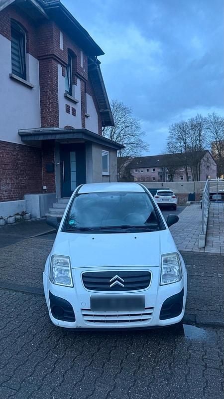 Gebraucht Citroën C2 60 PS (44 kW) 2009 Weiß Kleinwagen