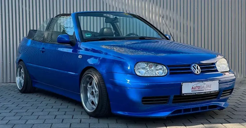 Gebraucht VW Golf 116 PS (85 kW) 1999 Blau Cabrio