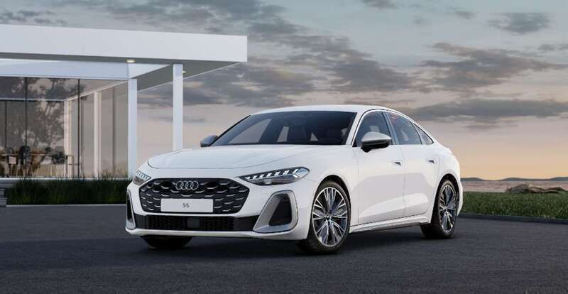 Weiß (arkonaweiß) Neu 2025 Audi S5 Comfort Limousine | 78.500 € (Superpreis) - Bild 1/4