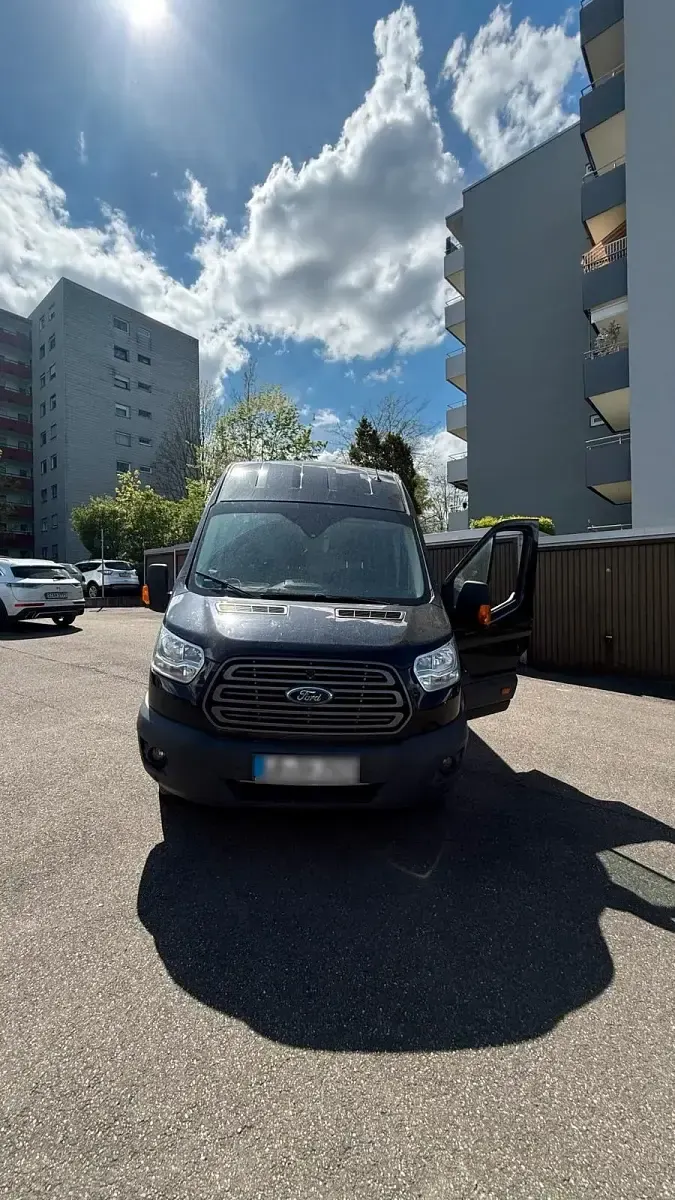 Usata Ford Transit 170 CV (125 kW) 2018 Nero Monovolume