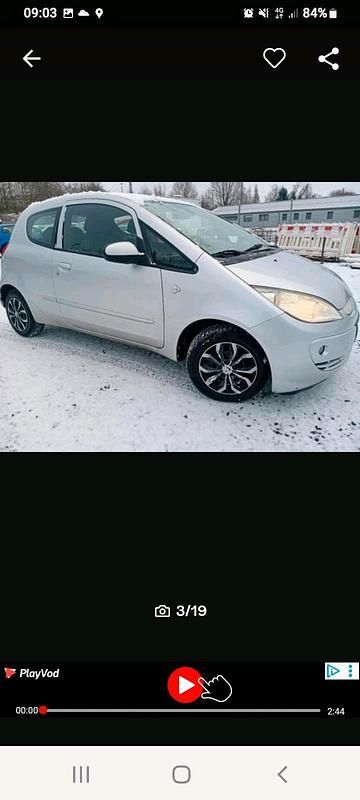 Silber Gebraucht 2006 Mitsubishi Colt Kleinwagen | 1.399 € (Fairer Preis) - Bild 1/4