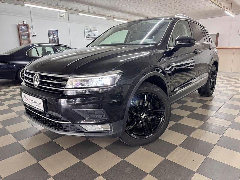 Schwarz Gebraucht 2017 VW Tiguan Highline SUV | 18.999 € (Guter Preis) - Bild 1/4