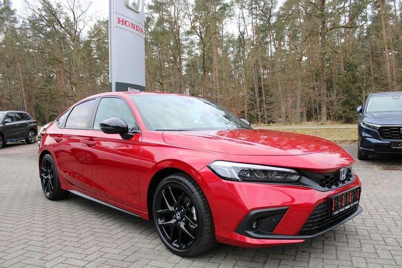Rot Neu 2025 Honda Civic Hybrid Limousine | 34.990 € (Fairer Preis) - Bild 1/4