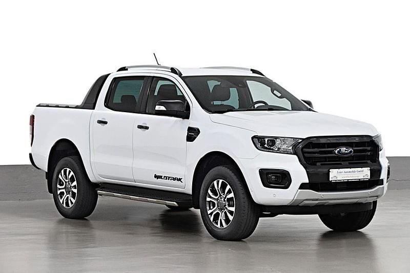 Weiß Gebraucht 2020 Ford Ranger Wildtrack Abholung | 25.990 € (Fairer Preis) - Bild 1/4