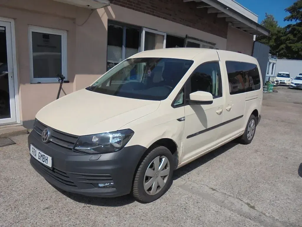 Gebraucht VW Caddy Maxi 102 PS (75 kW) 2019 Beige Van / Kleinbus