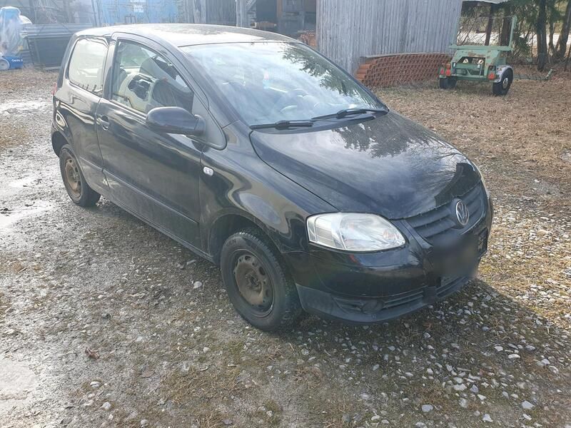 Schwarz Gebraucht 2007 VW Fox Kleinwagen | 290 € (Superpreis) - Bild 1/4