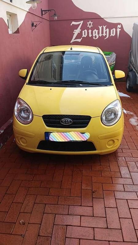 Gebraucht Kia Picanto 65 PS (47 kW) 2009 Gelb Kleinwagen
