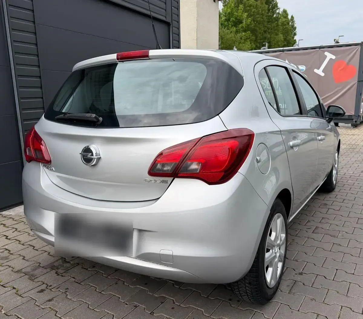 Gebraucht Opel Corsa 95 PS (69 kW) 2015 Silber Kleinwagen