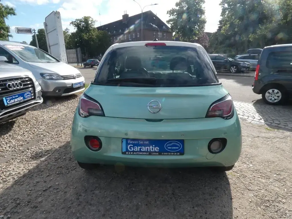 Gebraucht Opel Adam Jam 87 PS (63 kW) 2013 Grün Kleinwagen
