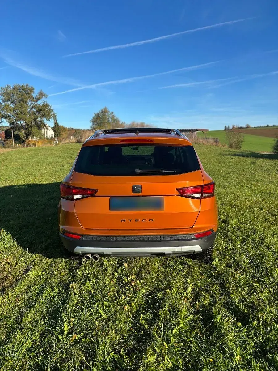Usado Seat Ateca XCELLENCE 150 CV (110 kW) 2019 Naranja SUV