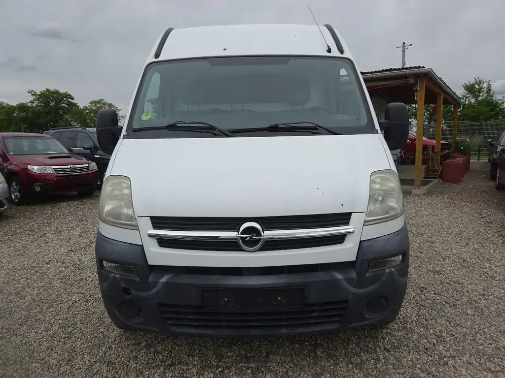 Gebraucht Opel Movano 99 PS (72 kW) 2005 Weiß Limousine
