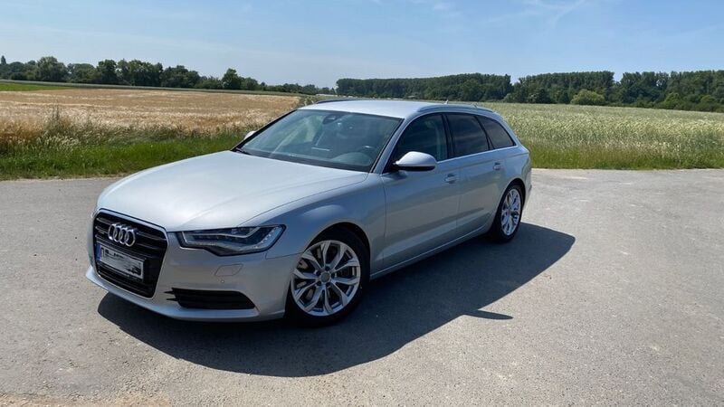 Silber Gebraucht 2014 Audi A6 Sport Kombi | 13.600 € (Guter Preis) - Bild 1/4
