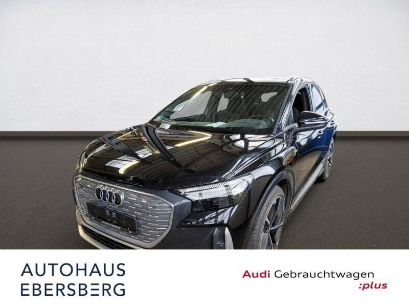Mythosschwarz (metallic) Gebraucht 2021 Audi e-tron Ambiente SUV | 36.850 € (Fairer Preis) - Bild 1/4