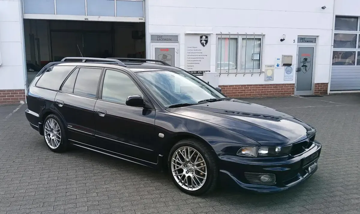 Gebraucht Mitsubishi Galant 163 PS (119 kW) 2002 Blau Kombi