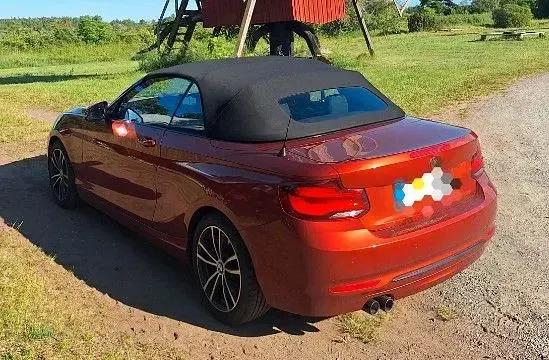 Gebraucht BMW 220 Sport Line 184 PS (135 kW) 2021 Orange Cabrio