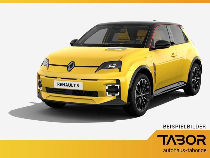 Neu Renault 5 E-Tech Iconic 110 kW (150 PS) 2026 Gelb Limousine