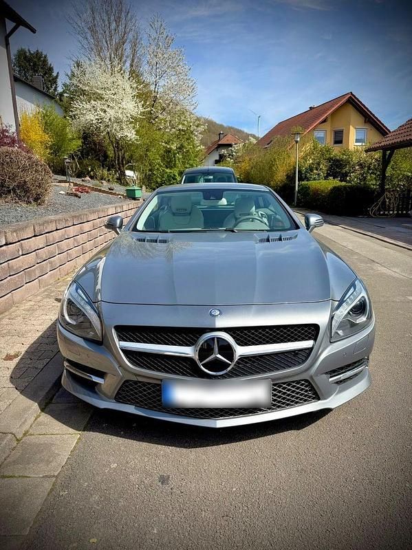 Gebraucht Mercedes SL550 AMG 435 PS (319 kW) 2013 Silber Cabrio