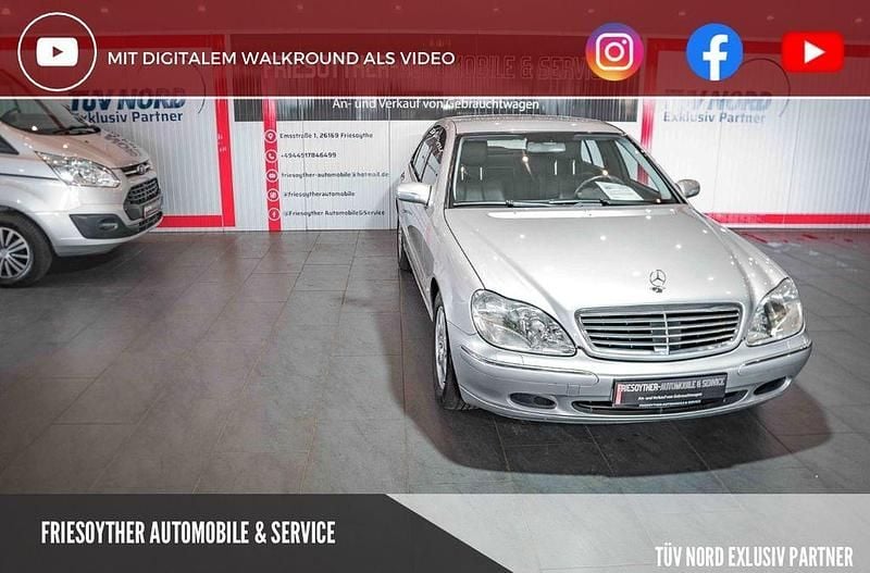 Gebraucht Mercedes S320 197 PS (144 kW) 2000 Silber Limousine