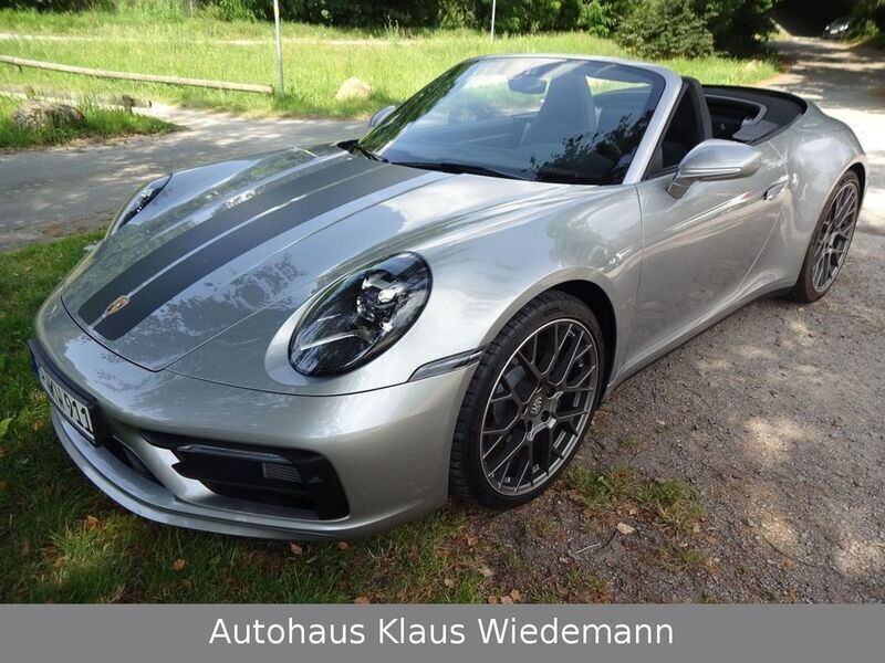 Gtsilber Gebraucht 2022 Porsche 911 Carrera Cabriolet Cabrio | 129.992 € (Fairer Preis) - Bild 1/4
