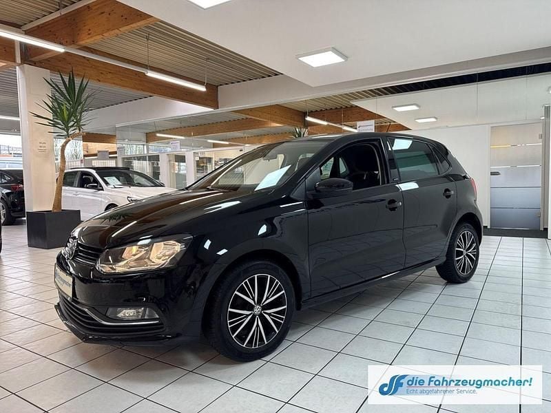 Gebraucht VW Polo Allstar 90 PS (66 kW) 2017 Schwarz Kleinwagen