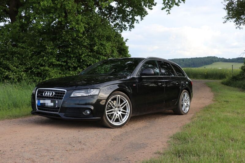 Schwarz Gebraucht 2008 Audi A4 S-Line Kombi | 5.750 € (Guter Preis) - Bild 1/4