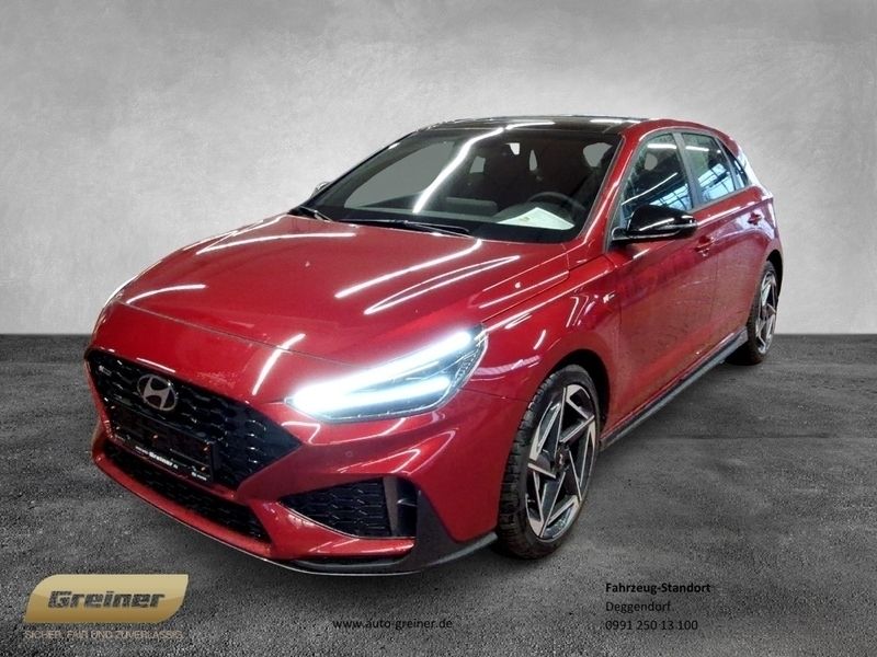 Rot Gebraucht 2022 Hyundai i30 N Line Kleinwagen | 29.890 € - Bild 1/4