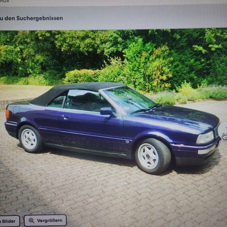 Violet Gebraucht 1993 Audi Cabriolet Sport Cabrio | 7.850 € - Bild 1/4