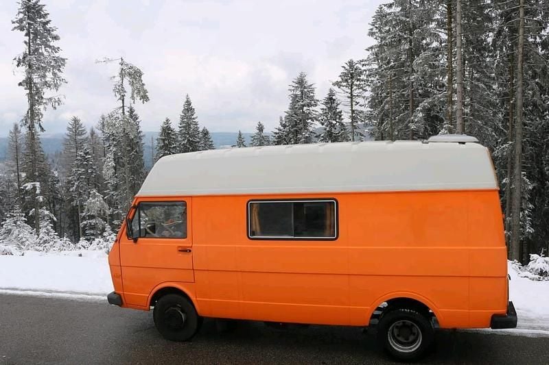 Gebraucht VW LT 75 PS (55 kW) 1991 Orange Van / Kleinbus