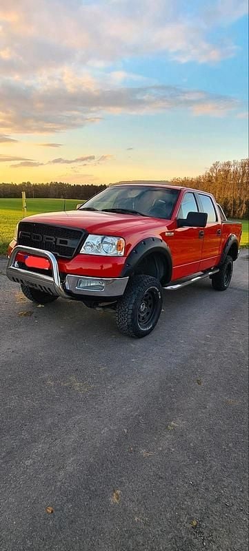 Rot Gebraucht 2005 Ford F-150 Lariat Abholung | 12.800 € (Fairer Preis) - Bild 1/4