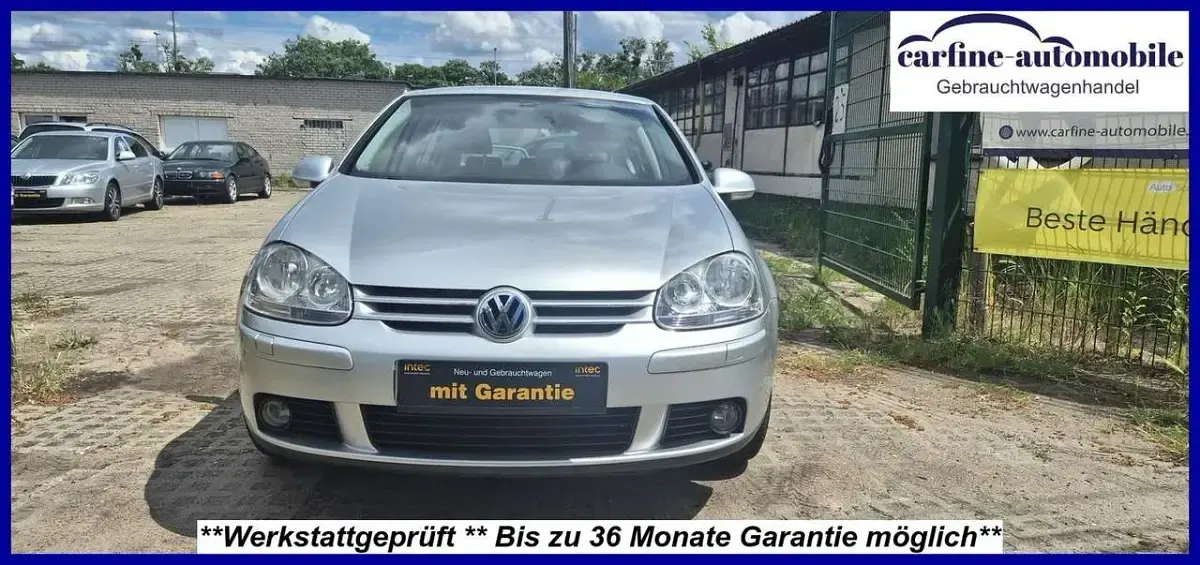 Gebraucht VW Golf V Edition 80 PS (58 kW) 2008 Silber Kleinwagen