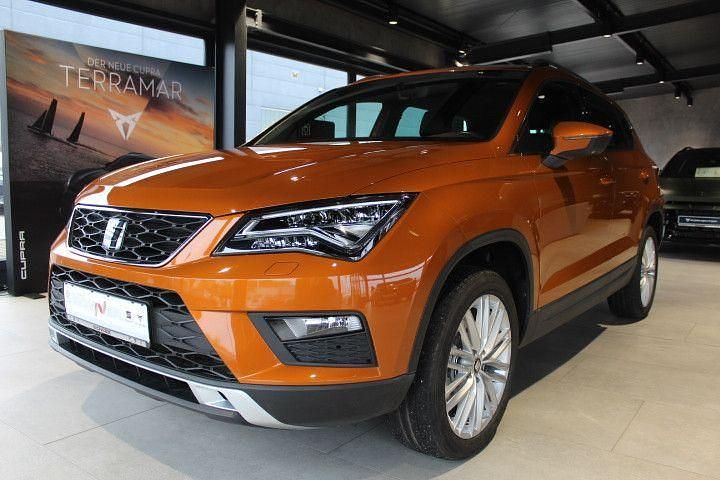Usata Seat Ateca 150 CV (110 kW) 2017 Arancione SUV