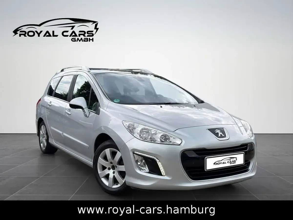 Gebraucht Peugeot 308 SW Active 111 PS (81 kW) 2012 Silber Kombi